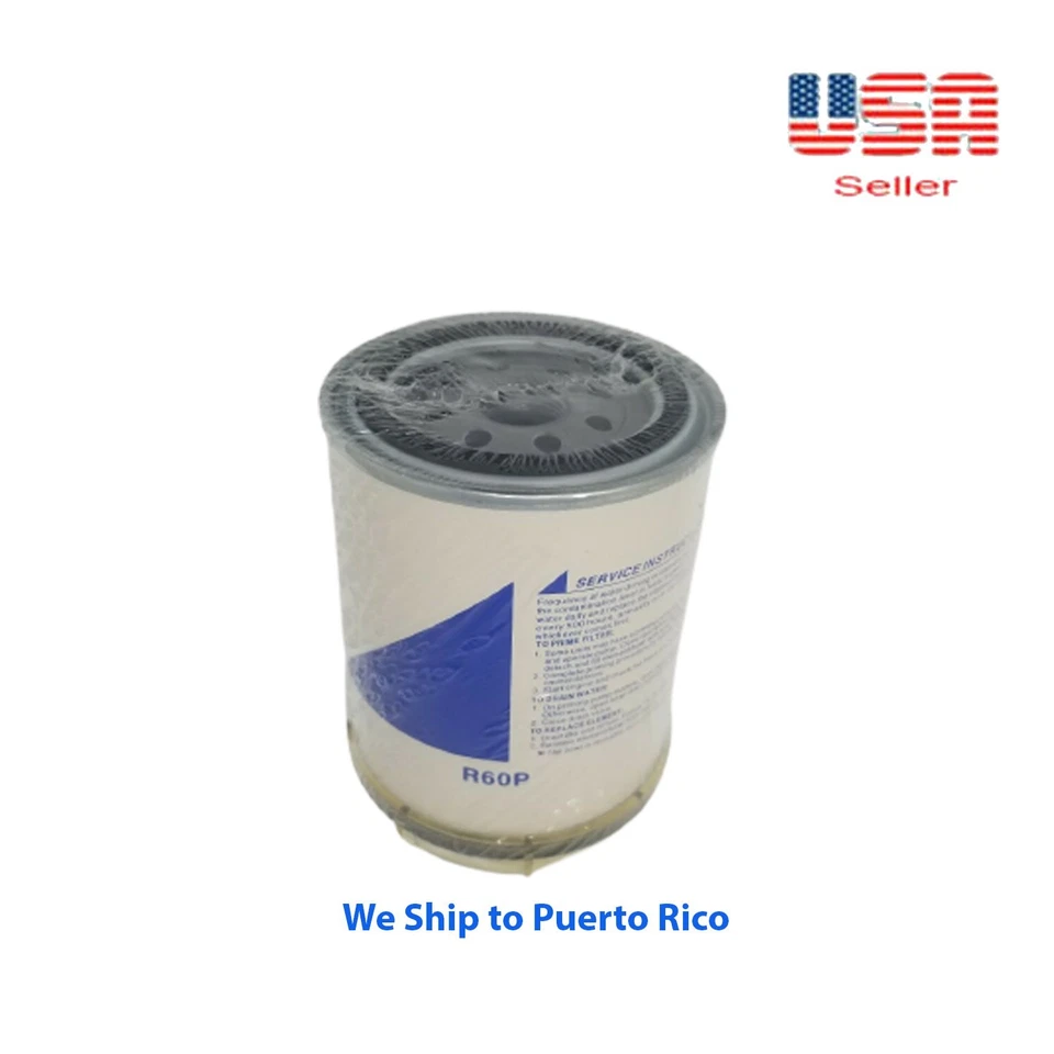 Filtro separador de agua combustible autobús 12 X PARA Ingersoll Rand Freightliner FS65 R60P Foto 3 de 4