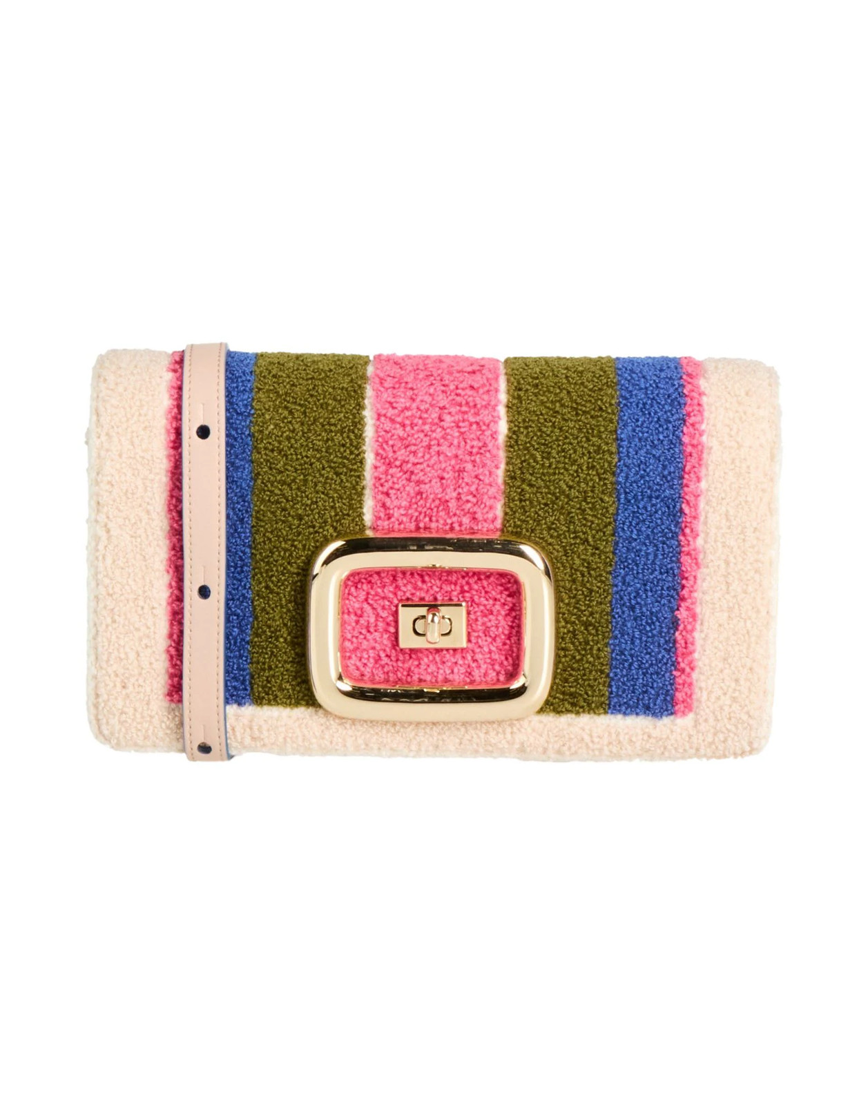 Roger Vivier - Women - Bouclé Flap bag - Light pink