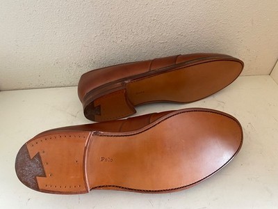 Polo Ralph Lauren x Crockett & Jones Made in UK brown Penny 