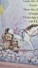 VTG Home Interiors Gifts picture Ava Freeman rocking horse teddy bear God bless  — photo 3