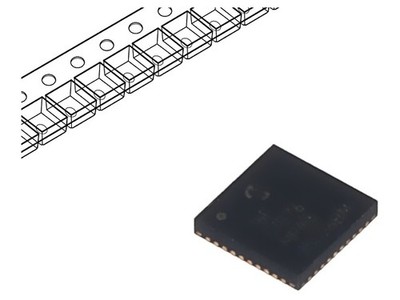 PIC16F17576-I/MP IC: PIC-Mikrocontroller 28kB 32MHz 1,8-5,5VDC SMD QFN40 PIC16 M