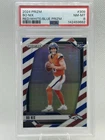 2024 Prizm Bo Nix RC Red White Blue PSA 8