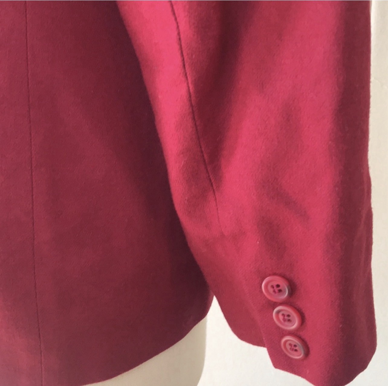 Pendleton Red Virgin Wool Notch Lapel Blazer Jack… - image 6