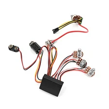 3 Band Active Electric Bass EQ Equalizer Preamp Circuit 2 Potentiometer