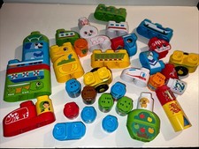 LeapFrog Multicolor Leap Builders Blocks Pets Animals Vehicles 45 Pieces Total