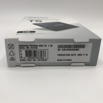 Samsung Portable SSD T5 1tb ACC for sale online | eBay