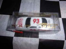 NASCAR CHARLOTTE MOTOR SPEEDWAY 5/20/1993 COCA COLA 600 1/64 DIECAST PROGRAM CAR