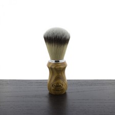 Omega 46832 Hi-Brush Fiber Olive Wood Shaving Brush