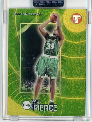 Paul Pierce Gold Refractor #37 2002 Topps Pristine card