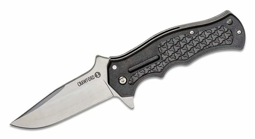 Cold Steel 20MWCB Crawford Folding Knife 3.5" 4116 Steel Clip Point Blade 