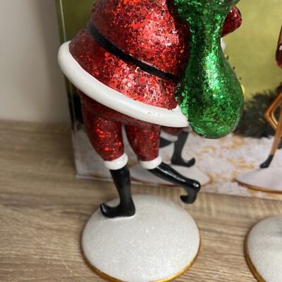 Kirkland Signature Santa and Reindeer Christmas Holiday Décor