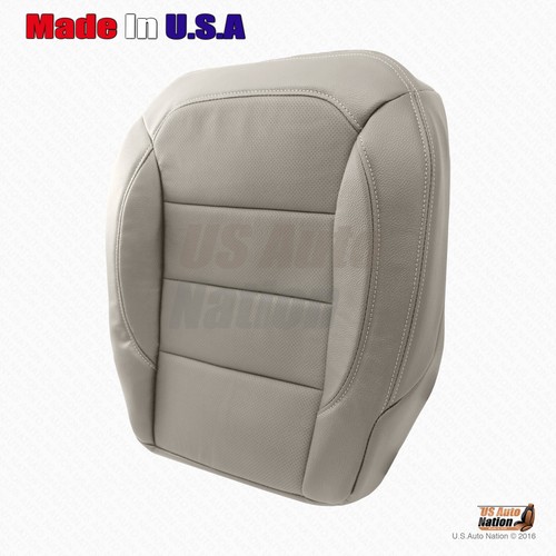 Gray Driver Bottom Perforated Leather Cover 2013 Mercedes Benz ML250 ML350 ML400 - Picture 4 of 7