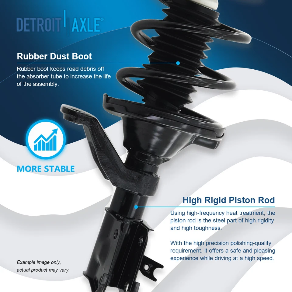 8pc Front Strut Spring Lower Control Arm for 2001 2002 2003 Acura EL Honda Civic — 第 4/4 张图片