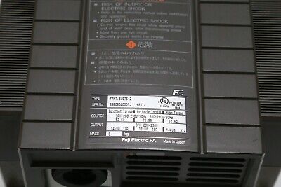 FUJI Inverter Used FRN7.5VG7S-2 FRENIC 5000VG7 DRV-I-3714 FUJI Inverter Used FRN7.5VG7S-2 FRENIC 5000VG7 DRV-I-3714