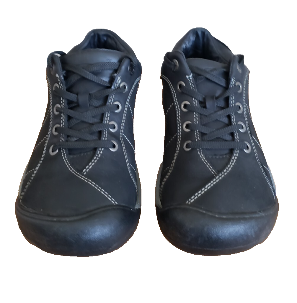 Scarpe sneakers Keen Presidio pelle donna taglia 8 nere 1004758 escursionismo passeggio