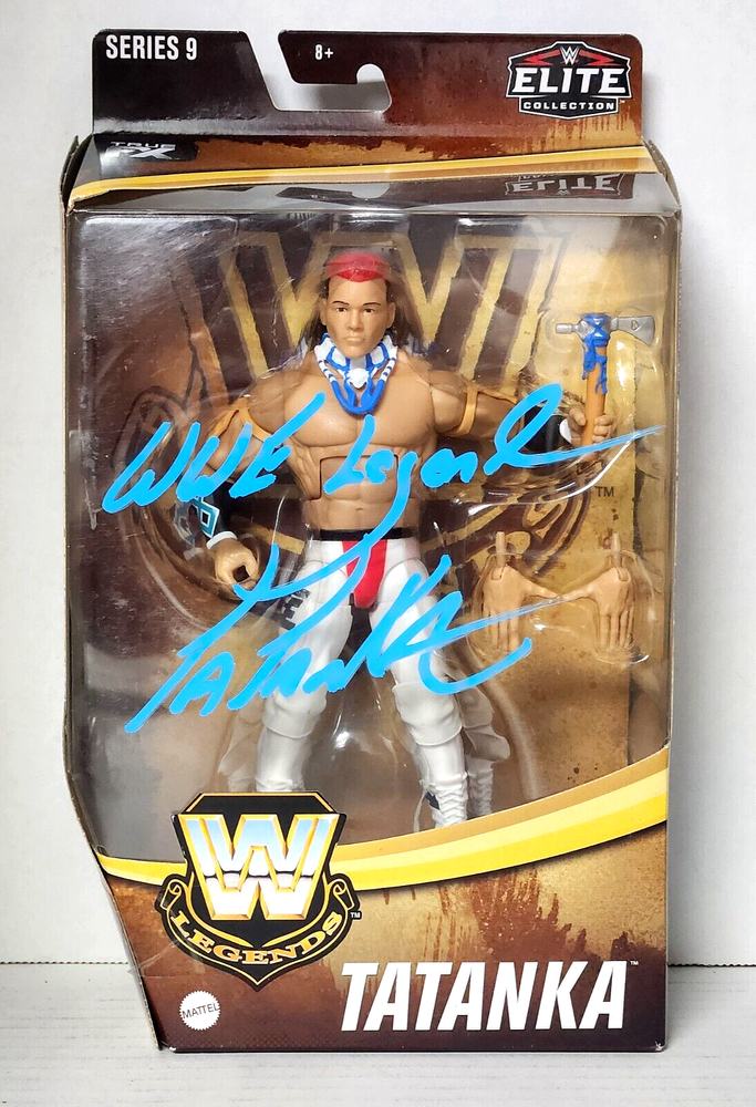 TATANKA WWE Elite Collection Series 9 W Legends Wrestling Action Figure 2020