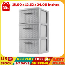HOT DEAL !!! Sterilite 3 Drawer Weave Tower P...