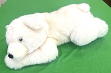 Vintage AURORA Flopsie 26  Slushy Polar Bear Jumbo Plush Stuffed Animal