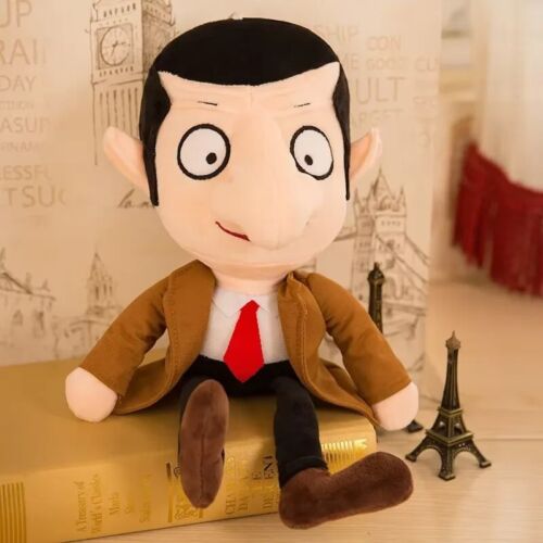 30CM Movie Mr Bean+Teddy Bear Soft Doll Stuffed Animal Plush Toy Kids Gift Hot - Picture 7 of 8