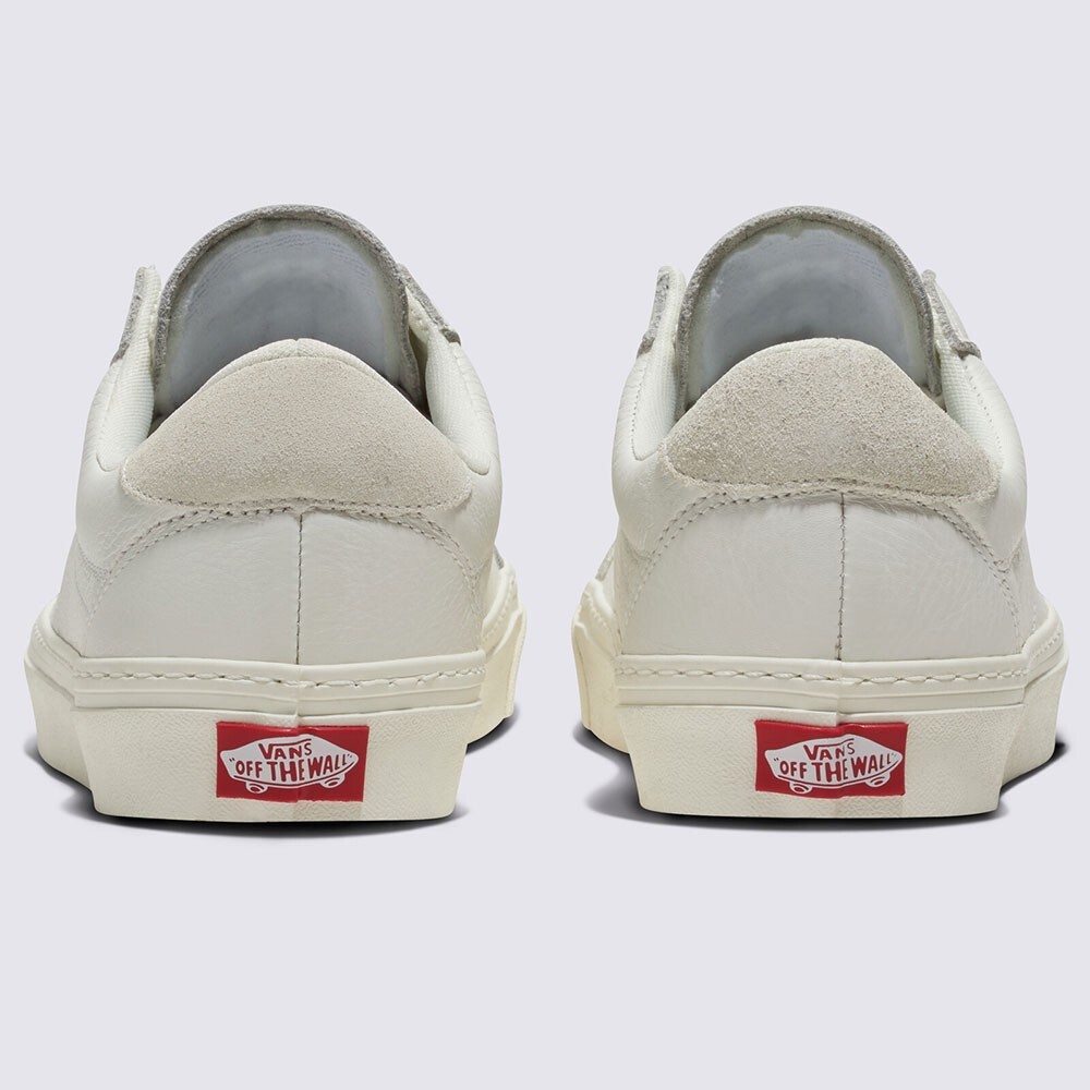 Vans Genuine Leather Old Skool Lux Skate Sneakers Shoe White