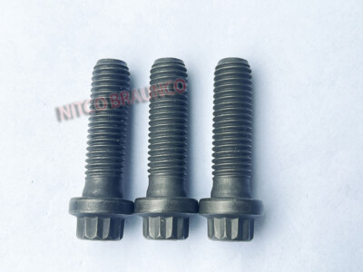 Qty 3 Starter Mounting Bolts  for  Dodge Cummins Engine5.9L 6B 6BT  High Quality