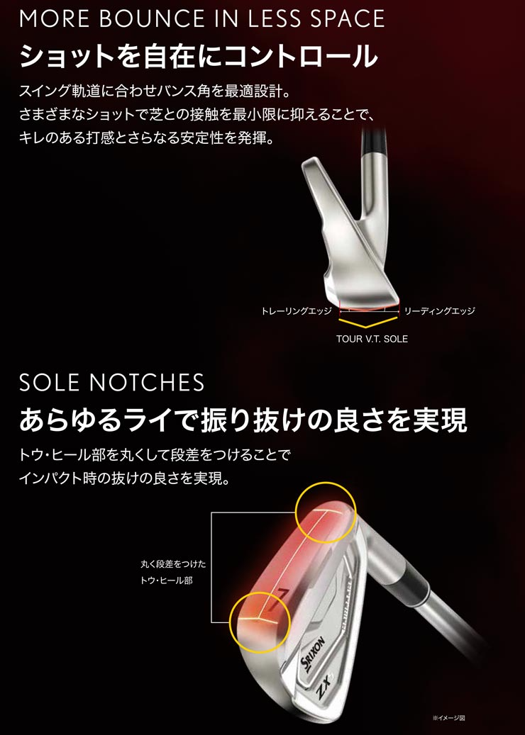Set Fer à Repasser SRIXON ZX4 Mk II 5-9 Pw RH KBS TOUR LITE