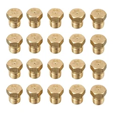 20x Nozzles Propane Burner Orifice Kit For LPG Burner Nozzle Replacement Parts