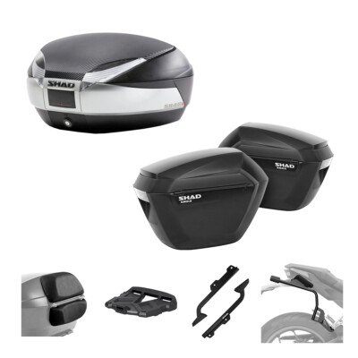 Kit SHAD Koffer SH48TC Und Koffer SH23K 3P Für Honda 750 NC DC Integra 2016-202