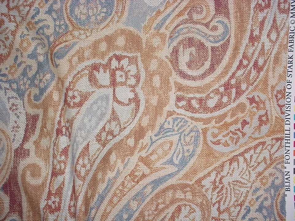 Tela de tapicería 4Y Scalamandre LO 0002E167 Bijan topo bohemio estampado cachemir Foto 3 de 4