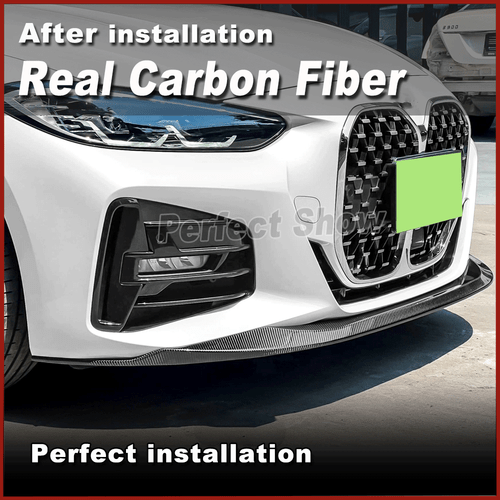 Alerón de parachoques delantero de carbono para BMW G22 G23 G26 M-Sport M440i - Imagen 5 de 12