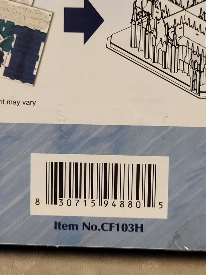 3D Saint Patrick's Cathedral Unopened 117 Pieces - Image 3 of 4