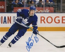 Toronto Maple Leafs Ilya Mikheyev Signed Autographed 8x10 NHL Photo COA #6