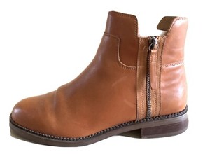 Franco Satro Halford Booties Cognac 9 M with Box | eBay
