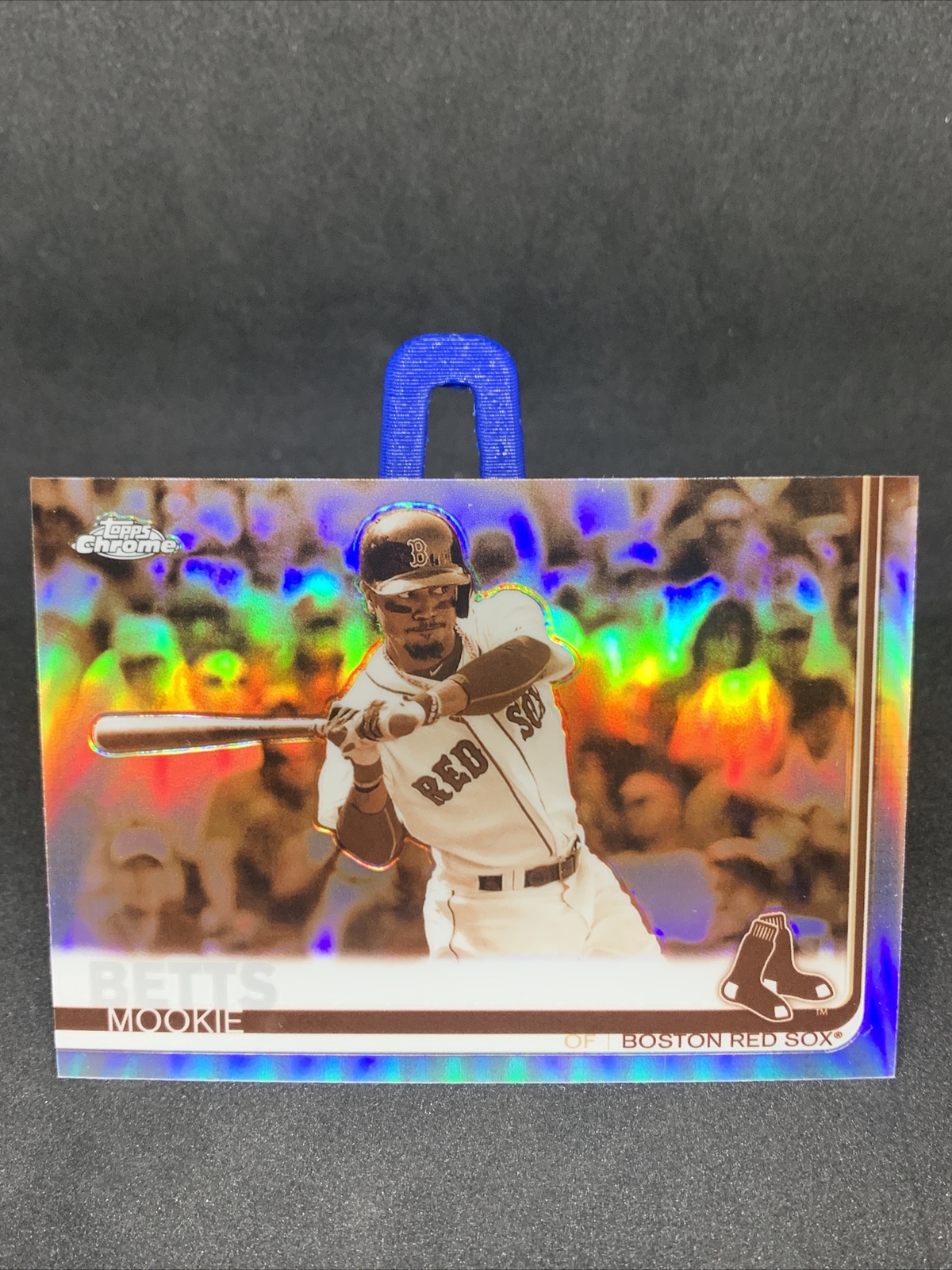 2019 Topps Chrome Mookie Betts Sepia Refractor #50 Red Sox P936