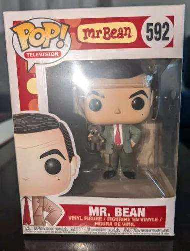 Funko Pop! Television: Mr. Bean (and Teddy) #592 Rowan Atkinson 