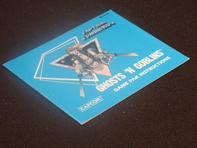 Nintendo NES Ghosts 'N Goblins CIB Complete in Original Box Near-Mint RARE