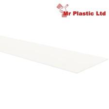 PVC Plastic Shower Plinth Upstand in White - 2400mm x 150mm x 2.5mm