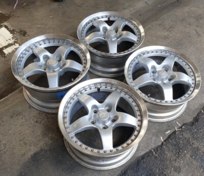 STERN16インチ 16x6.5J/オフセット+44/PCD100-5H JDM Stern Schneider 5spoke 16
