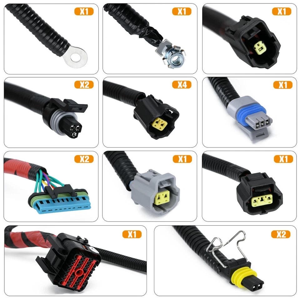 Engine Wiring Harness For 1999-2001 Ford F250 F350 Super Duty 7.3L Powerstroke - Image 3 of 4