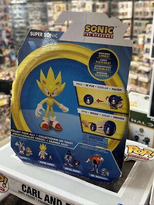 【動作未確認】名古屋ダイセン　SUPER SONIC WAVE KUJOTTO Sonic the Hedgehog ~ SUPER SONIC (WAVE 2) Action Figure Jazwares