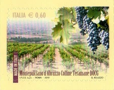 2012 Italy Republic I wines D.O.C.G. 1st Montepulciano MNH