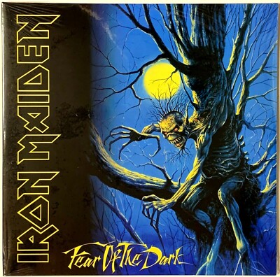IRON MAIDEN Fear of the Dark サイン入り Iron Maiden - Fear of the Dark - LP Vinyl Record Album New