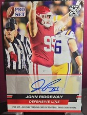 John Ridgeway 2022 Leaf Pro Set RC Auto