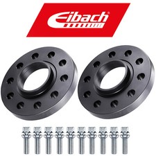 EIBACH SPURPLATTEN 2x 10MM + 10x SCHRAUBEN LOSER BUND für AUDI RS3 8Y |  SCHWARZ