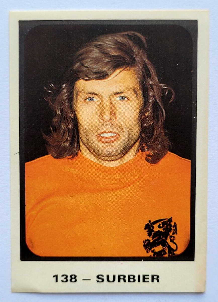 1974 EM Munich World Cup FIFA #138 SURBIER Netherlands Soccer