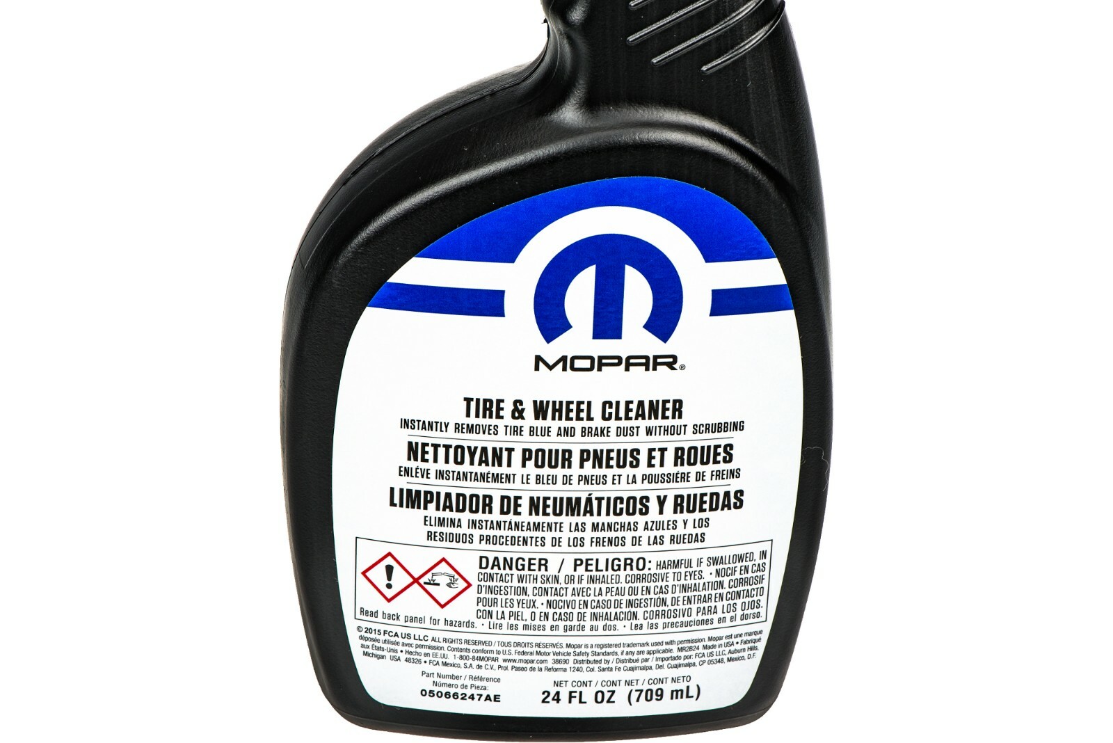 Tire and Wheel Cleaner 24 Oz Spray Bottle OEM Mopar Genuine 