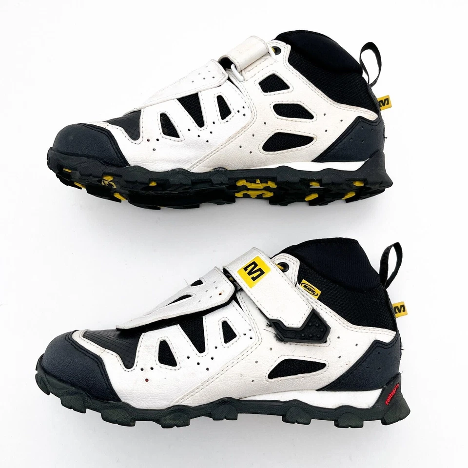 Mavic Alpine XL мужской/женский (США 5,5/6,5) MTB горный велосипед велосипед велосипед обувь белый - Изображение 3 из 4