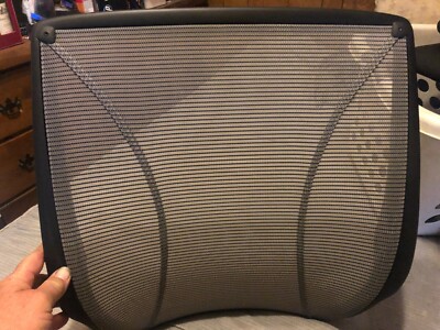 Humanscale diffrent world task chair replacement back ( Pinstripe )