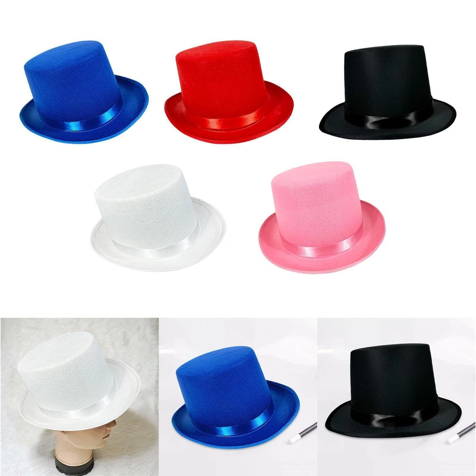 Top Hat Classic Ceremonial Non Woven for Themed Parties Festival Nightclub - Image 1 of 2