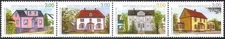 St Pierre & Miquelon 1998 Views/Houses/Buildings/Architecture 4v set stp n41195